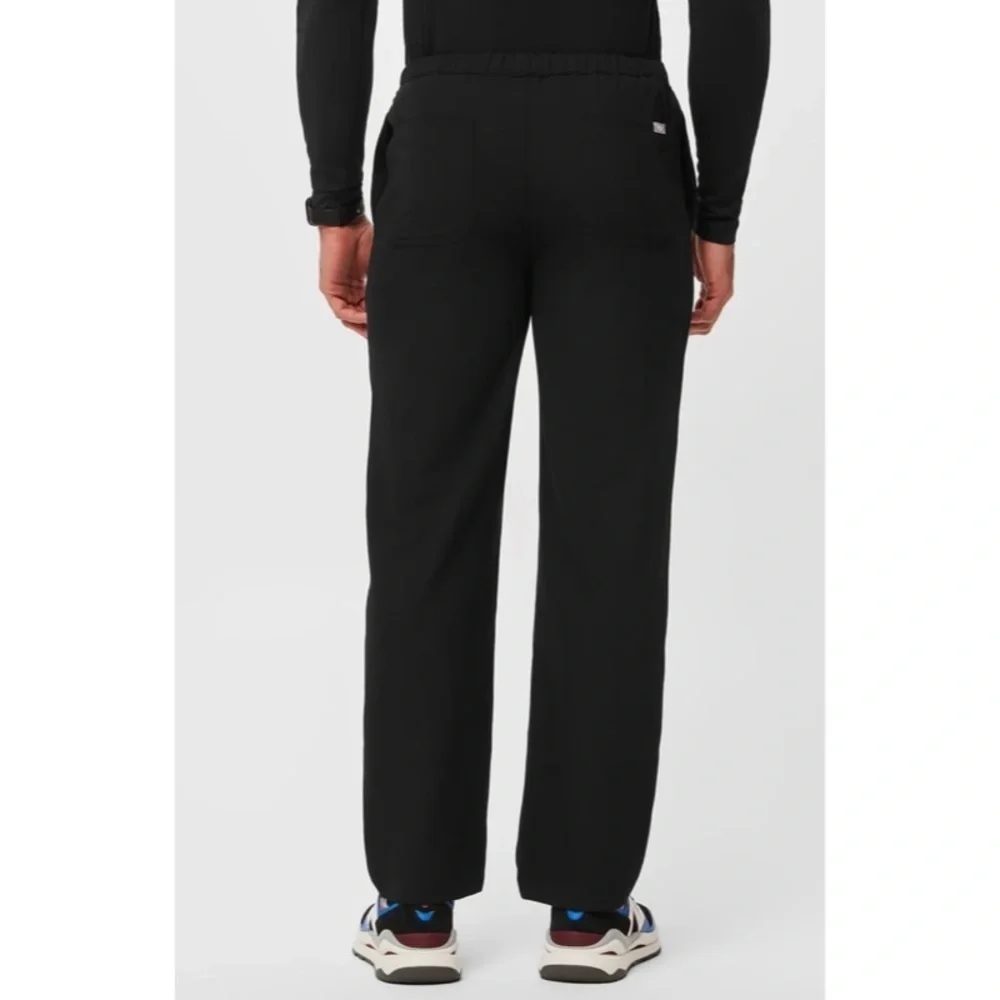 Figs Men's Slim Fit Pisco Basic Scrub Pants in Black XXL